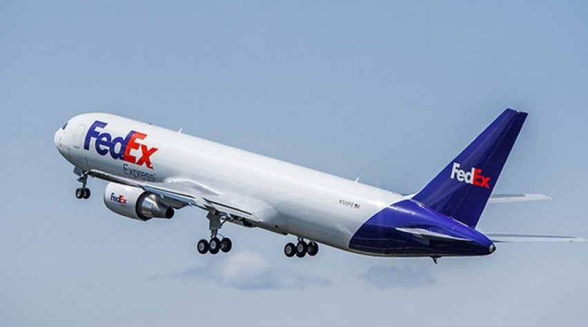 fedex, express, freighter, boeing 767-300