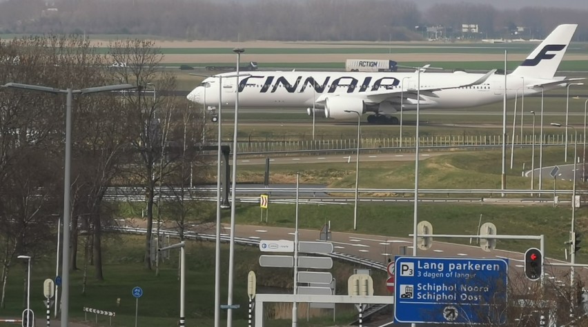 Foto (c) Reismedia Finnair A350 Schiphol
