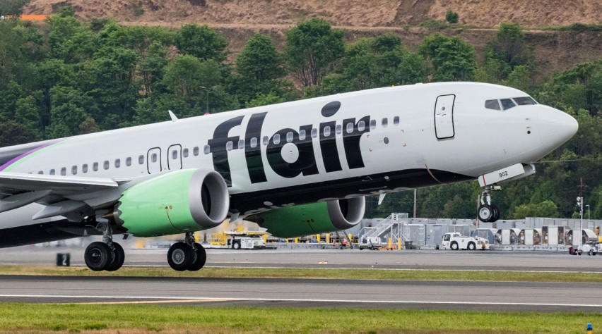 Flair Airlines Boeing 737 MAX