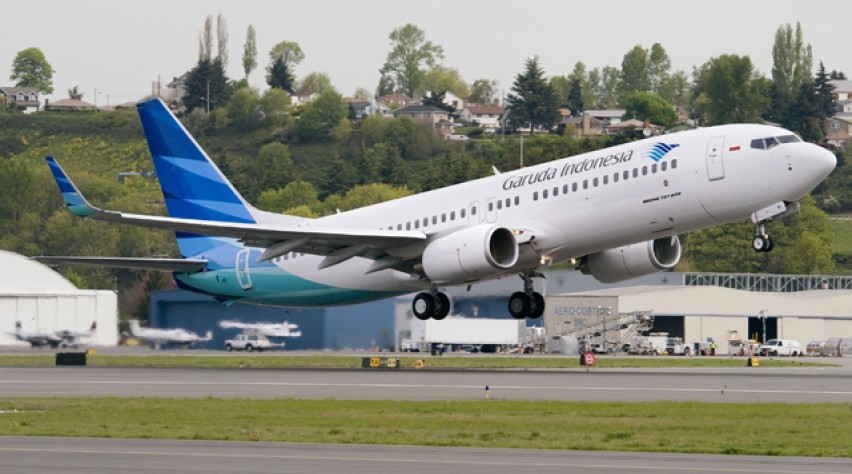 garuda indonesia boeing 737