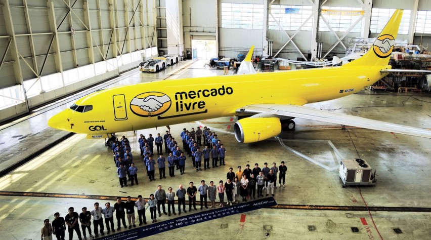 Foto (c) Boeing GOL Boeing 737-800BCF