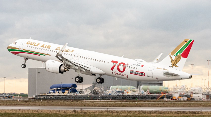 Foto (c) Airbus Gulf Air A321LR
