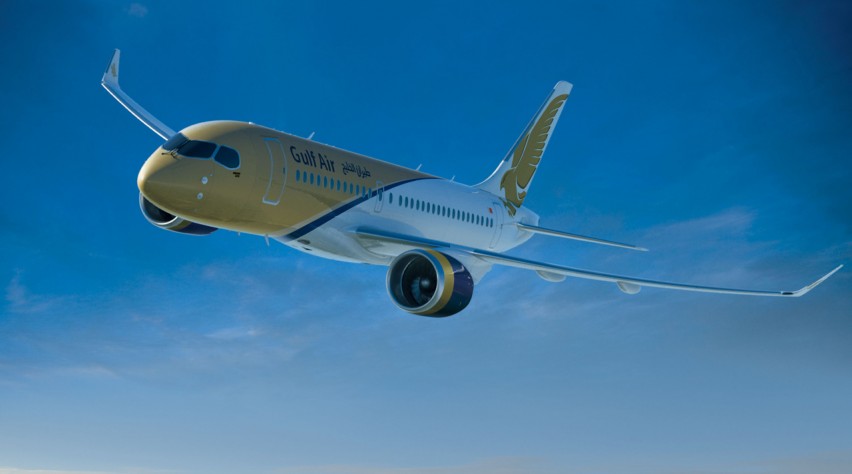 Gulf Air Bombardier CS100