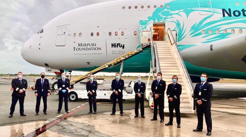 Foto (c) HiFly HiFly A380 DomRep