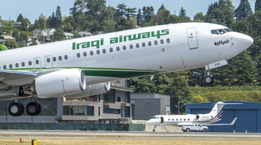 Iraqi Airways Boeing 737