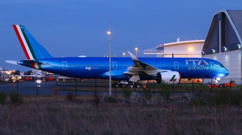 Foto (c) Eurospot (Cliper31 op Twitter) ITA A350