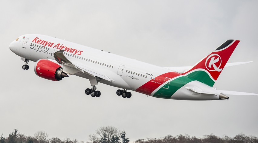 Kenya Airways Boeing 787-8