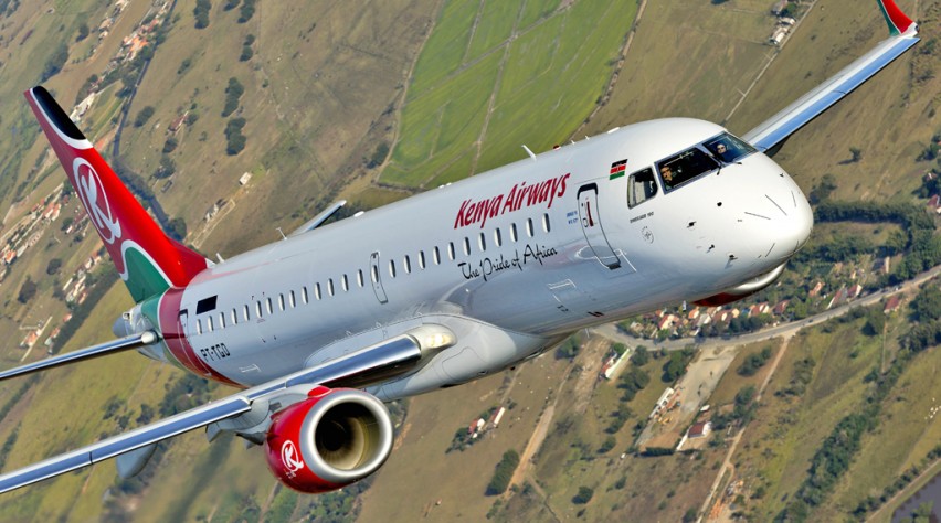 Kenya Airways Embraer 190