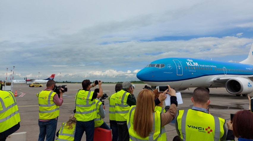 Foto (c) Belgrado Airport KLM Belgrado