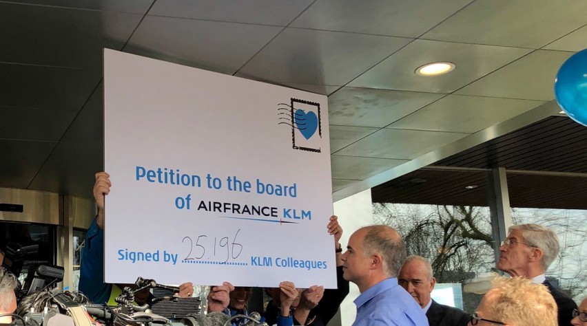 Foto (c) Robert Swankhuizen KLM steunbetuiging Elbers