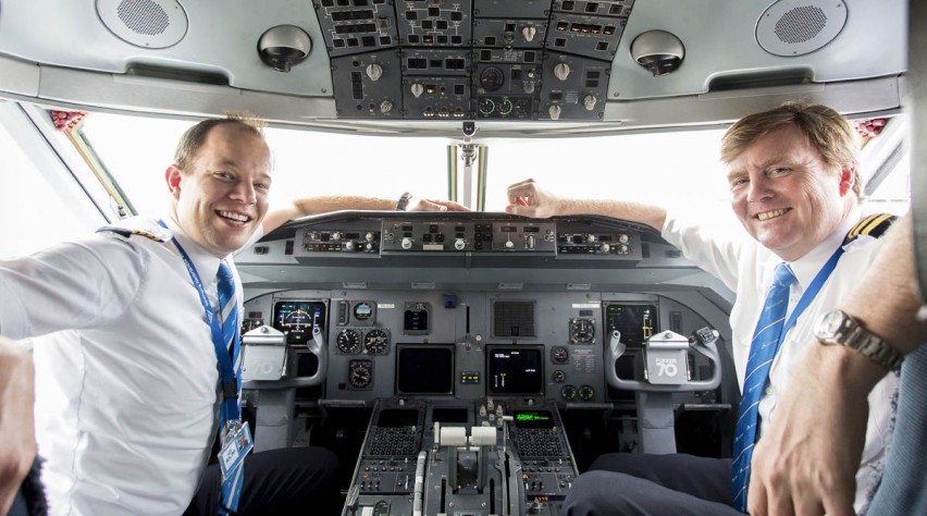 Foto (c) KLM KLM piloten