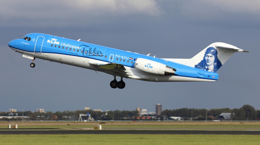 Foto (c) Arnold Schotten KLM Fokker 70