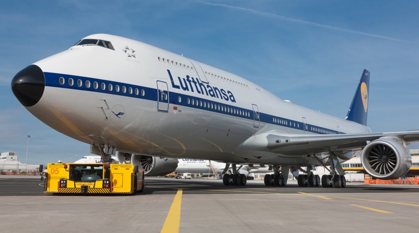 Foto (c) Lufthansa Lufthansa 747-8 retro