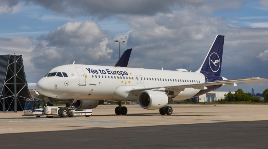 Foto (c) Lufthansa Lufthansa Yes to Europe EU
