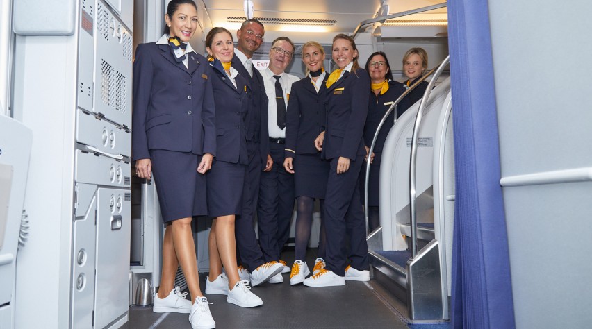 Lufthansa crew
