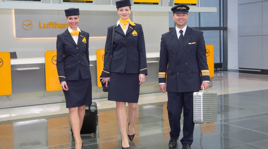 Lufthansa crew