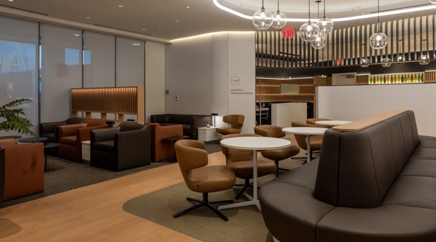 Foto (c) Lufthansa Lufthansa EWR lounge