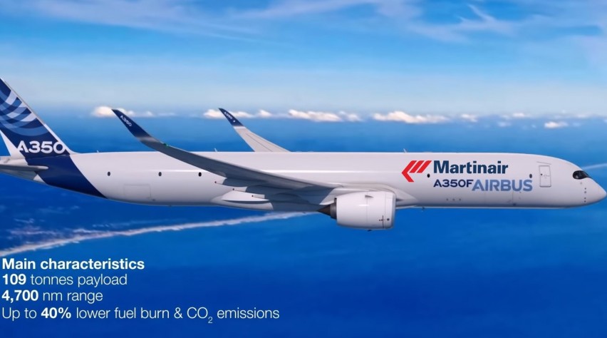 Foto (c) Airbus/Reismedia Martinair A350