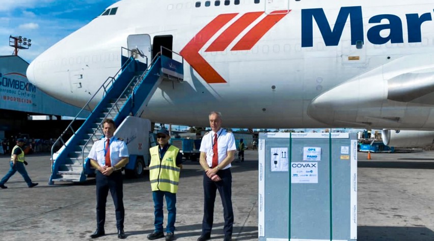 Foto (c) KLM Martinair Vaccins 747