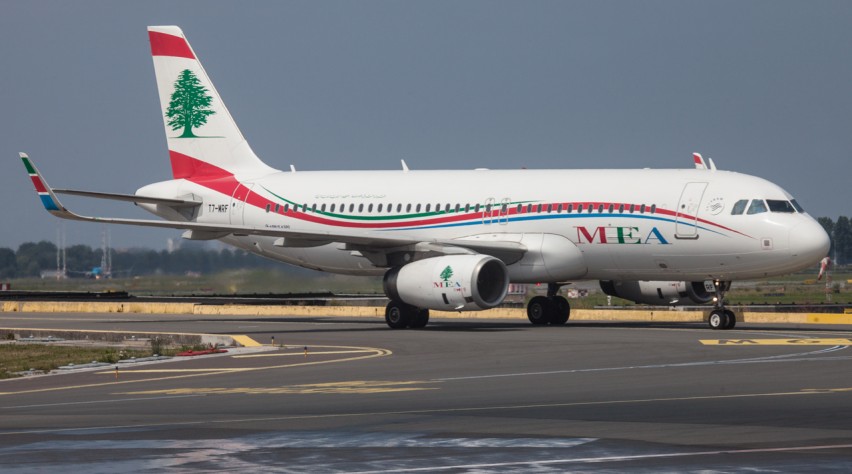Foto (c) Reismedia Middle East Airlines A320