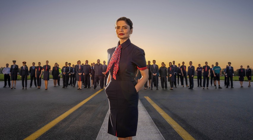 Nieuw uniform British Airways