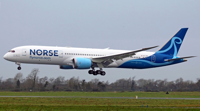 Foto (c) Malcolm Nason Norse Atlantic Airways Boeing 787