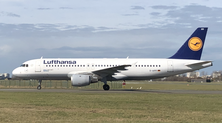 Lufthansa A320 D-AIPP