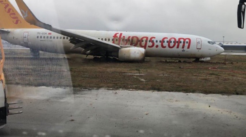 Foto (c) 32.Gün/Twitter Pegasus 737 incident