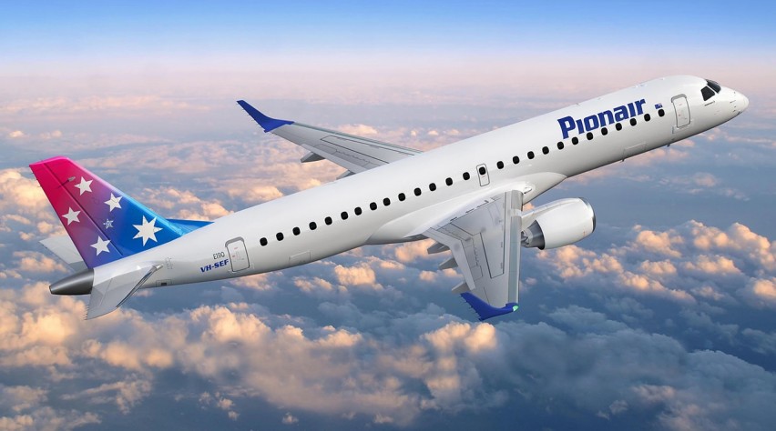 Foto (c) Pionair Pionair Embraer 190