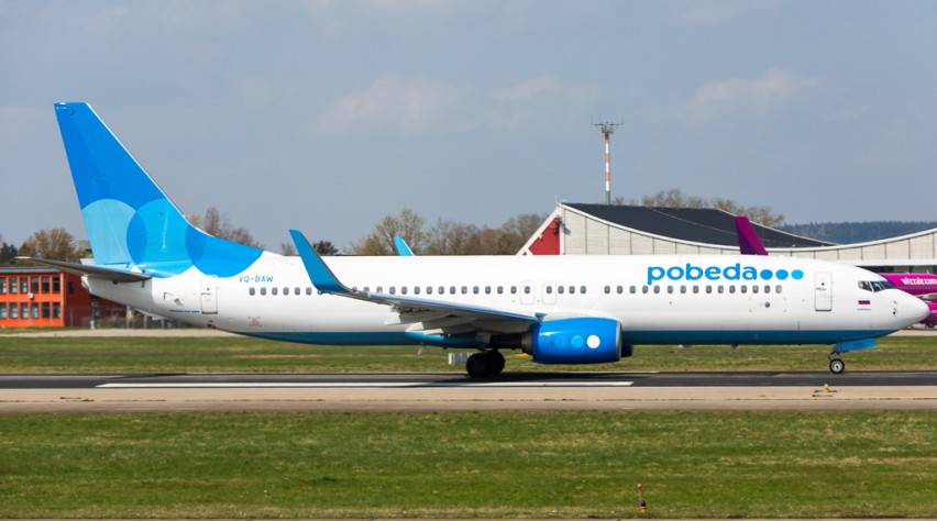 Foto (c) Allgau Airport Pobeda Boeing 737-800