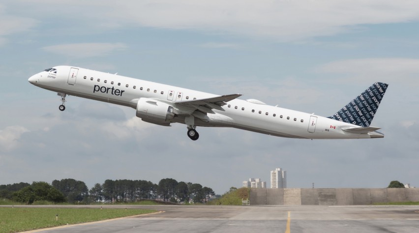 Foto (c) Embraer Porter Airlines Embraer E195-E2