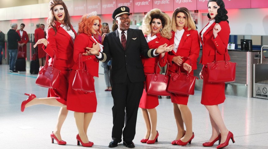 Pride Flight Virgin Atlantic