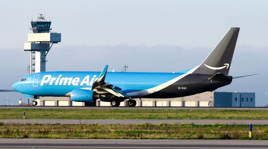 Foto (c) Leipzig/Halle Airport Amazon Air 737