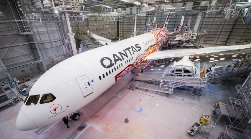 Foto (c) Qantas Qantas 787