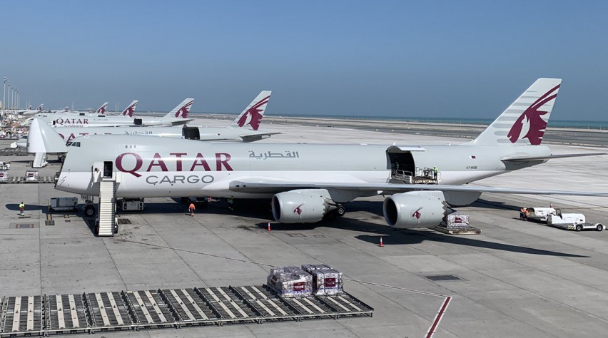 Qatar Airways Cargo 747-8F