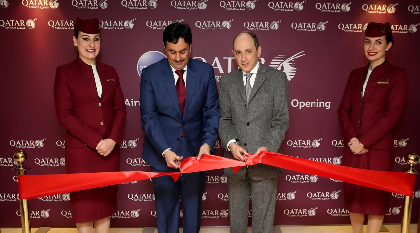 Qatar Airways Lounge CDG