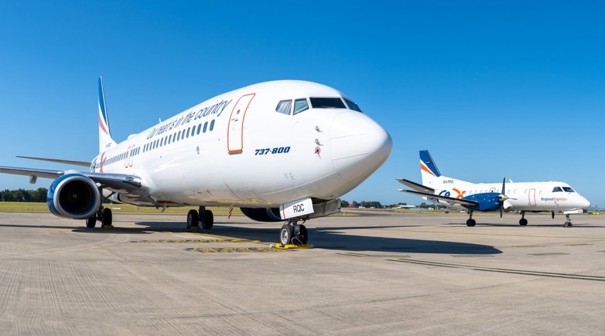 Foto (c) Rex Rex Boeing 737 Saab 340