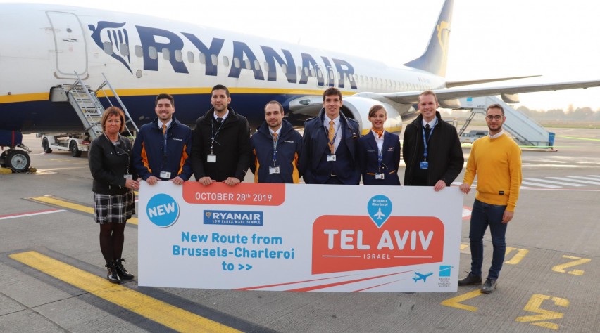 Foto (c) Charleroi Airport Ryanair Tel Aviv