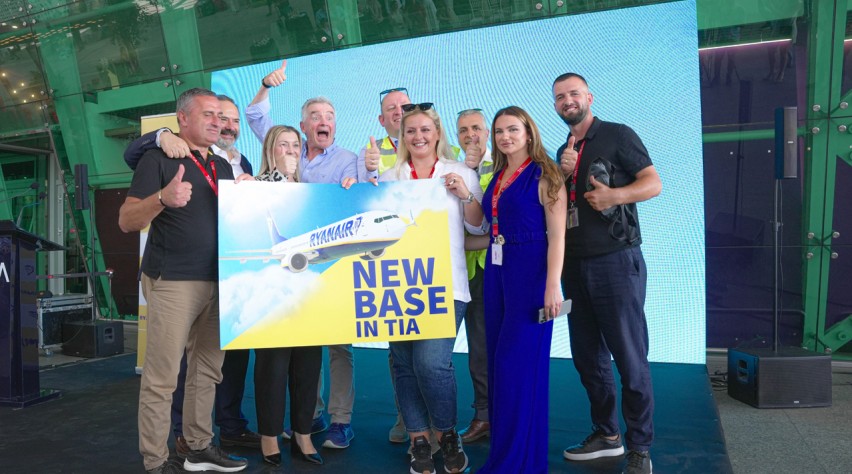 Foto (c) Ryanair Ryanair Tirana