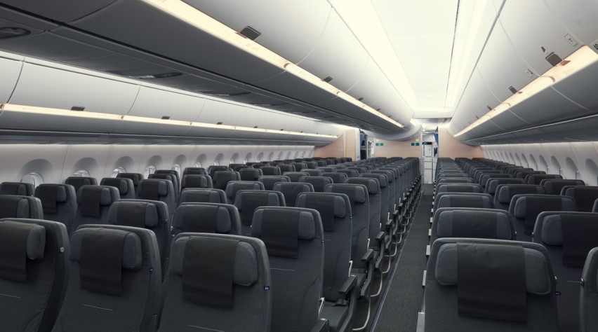 Foto (c) SAS SAS A350 Economy