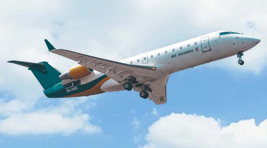 Foto (c) Saurya Airlines Saurya Airlines CRJ200