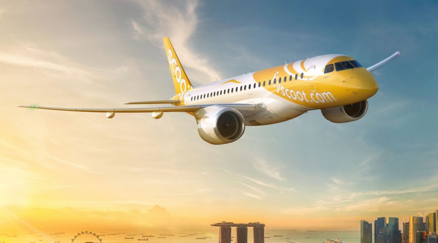 Scoot Embraer E190-E2