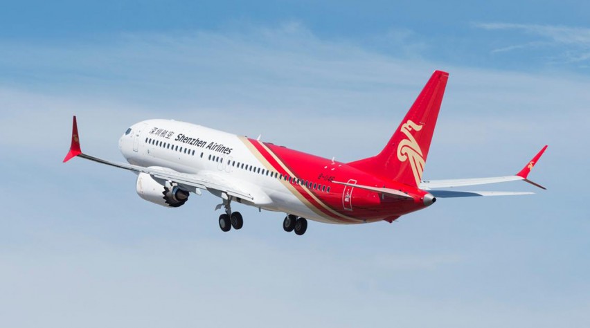 Shenzhen Airlines Boeing 737 MAX 8