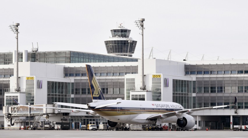 Foto (c) München Airport Singapore Airlines MUC