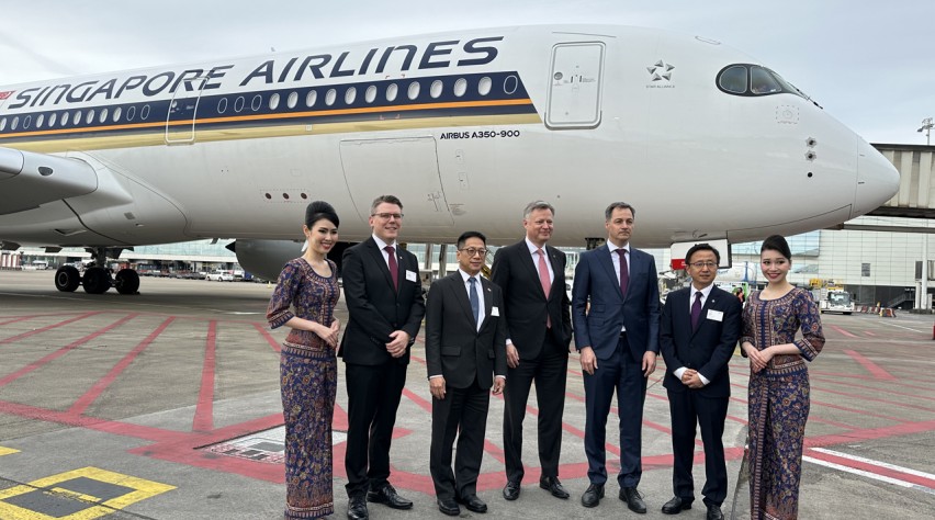 Singapore Airlines Brussels Airport