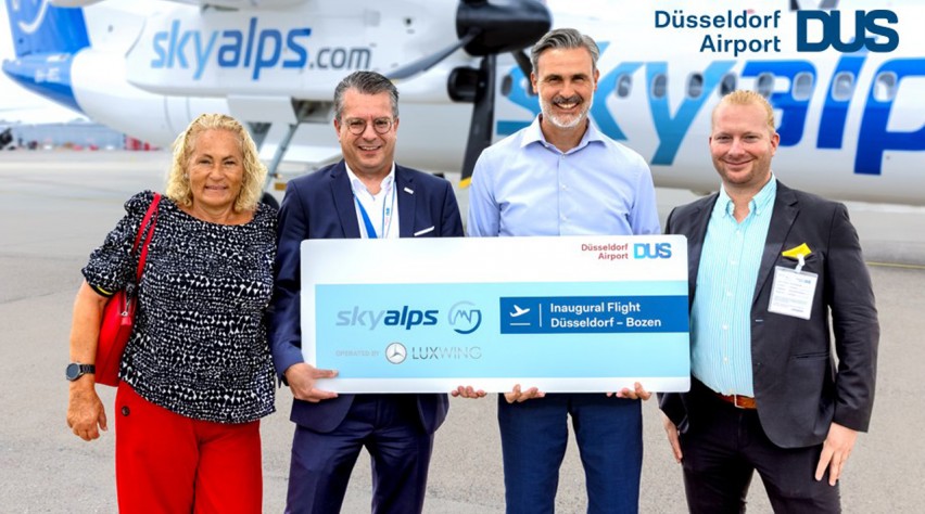 Foto (c) Düsseldorf Airport Sky Alps DUS