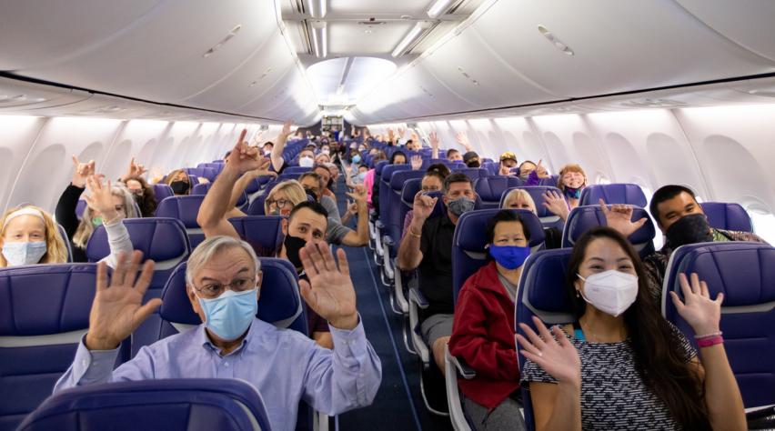 Foto (c) Southwest Airlines Southwest Airlines cabine