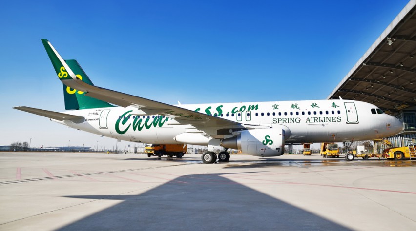 Foto (c) Airbus Spring Airlines Airbus A320