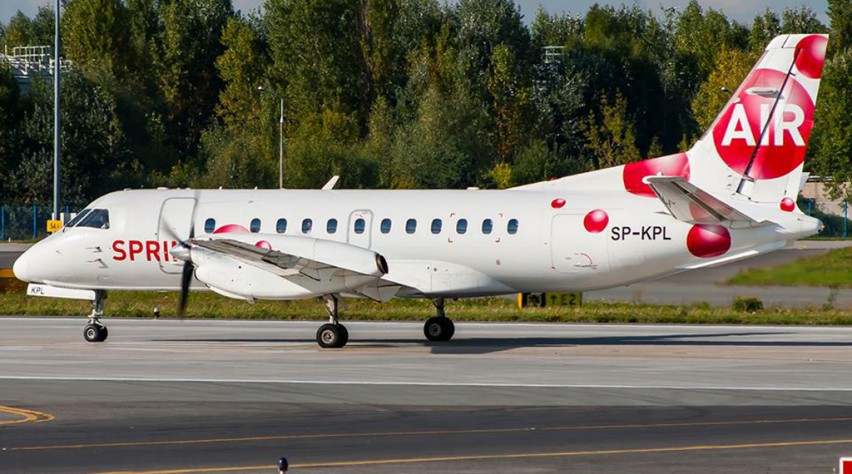 Foto (c) Vizion Air Sprinair Saab 340