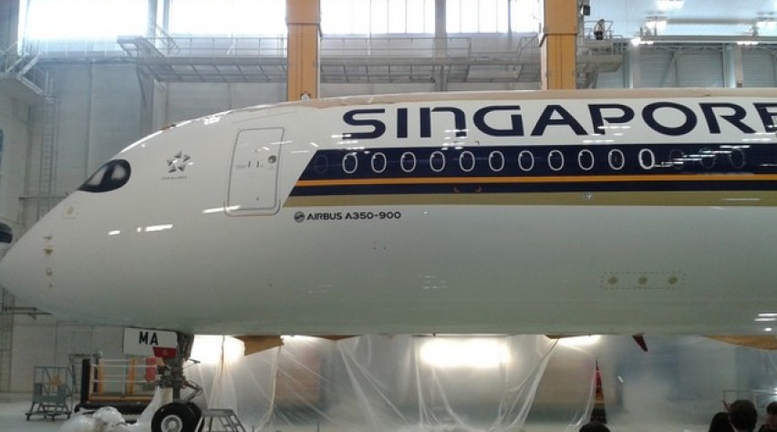 Foto (c) Reismedia singapore airlines, a350, airbus, preview